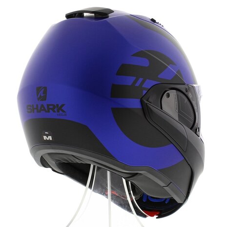 Shark EVO ES Kedje mat zwart blauw