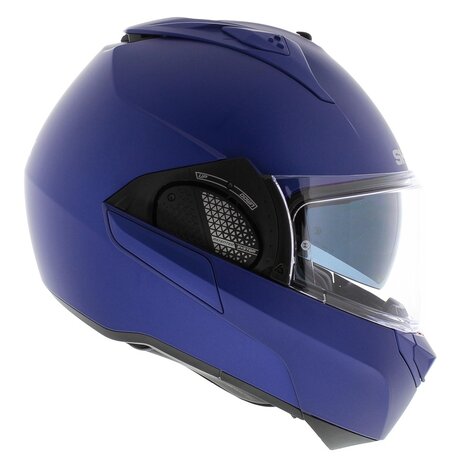 Shark EVO-GT systeemhelm motorhelm mat blauw