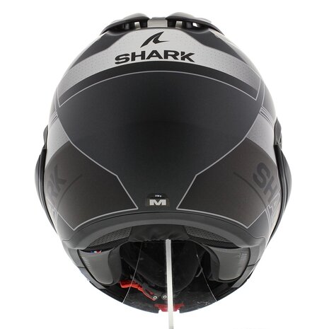 Shark EVO-GT systeemhelm motorhelm Tekline mat zwart antraciet