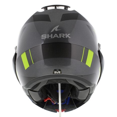 Shark EVO ES Kryd antraciet zwart geel - Maat XS