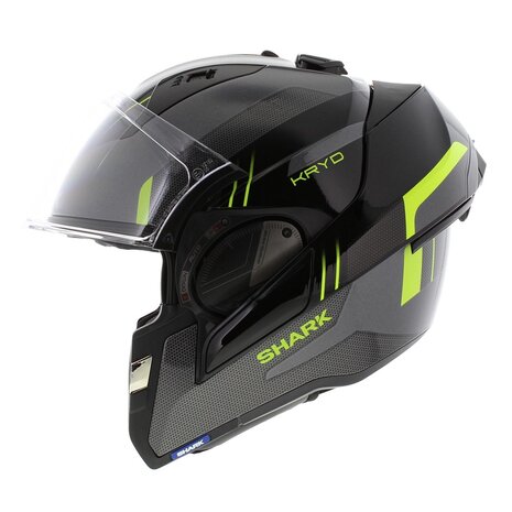 Shark EVO ES Kryd antraciet zwart geel - Maat XS