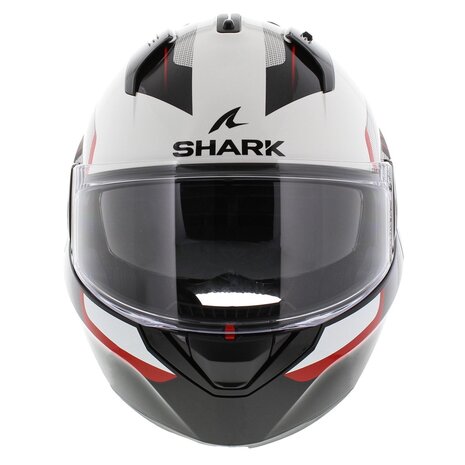 Shark EVO ES Kryd wit zwart rood - Maat XS