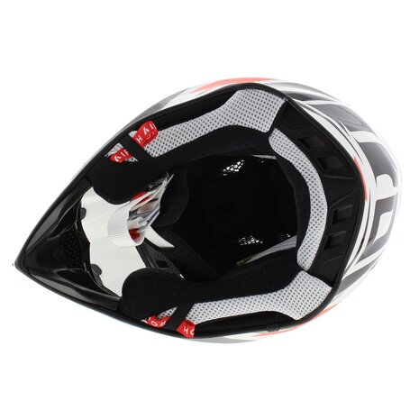 Airoh Aviator Ace crosshelm Swoop glans zwart oranje wit