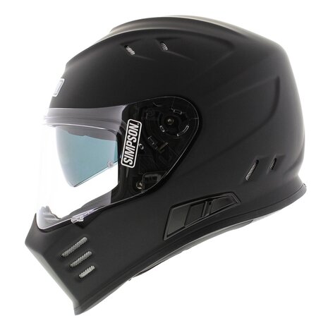 Simpson Venom Integraalhelm mat zwart
