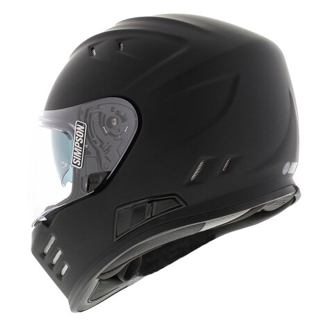 Simpson Venom Integraalhelm mat zwart