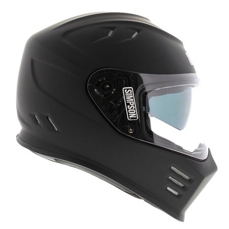 Simpson Venom Integraalhelm mat zwart