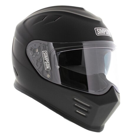 Simpson Venom Integraalhelm mat zwart