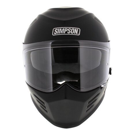 Simpson Venom Integraalhelm mat zwart