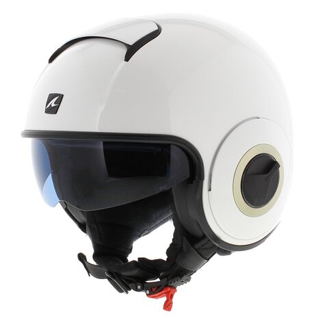 Shark jethelm Nano wit - Maat XS