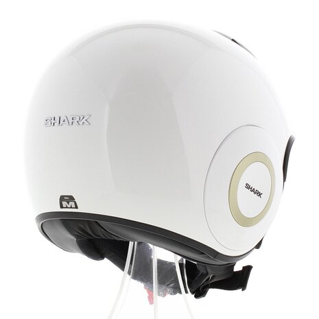 Shark jethelm Nano wit - Maat XS