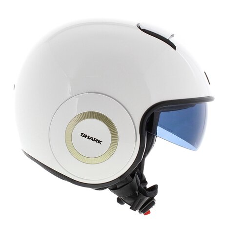Shark jethelm Nano wit - Maat XS