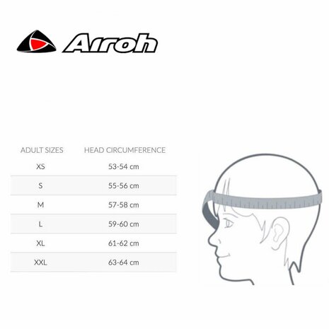 Airoh Crosshelm Twist 2.0 Shaken glans rood antraciet zwart