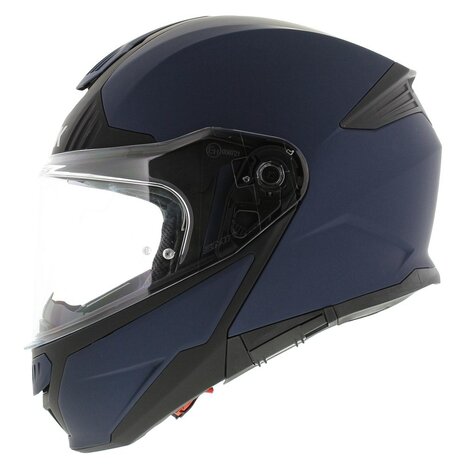 SMK Gullwing systeemhelm mat blauw