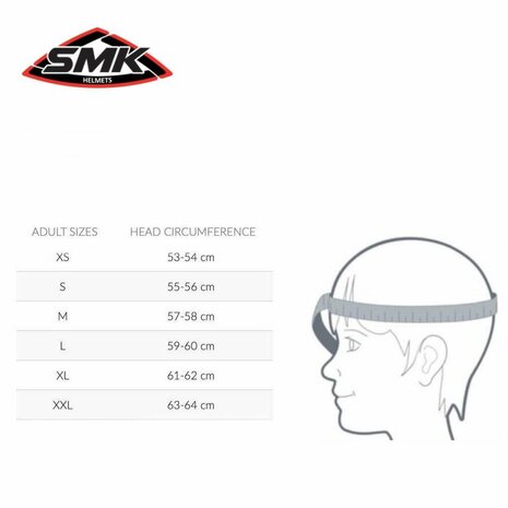 SMK Gullwing systeemhelm mat titanium grijs