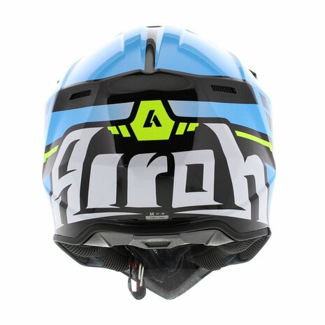 Airoh Wraap crosshelm Diamond glans blauw roze