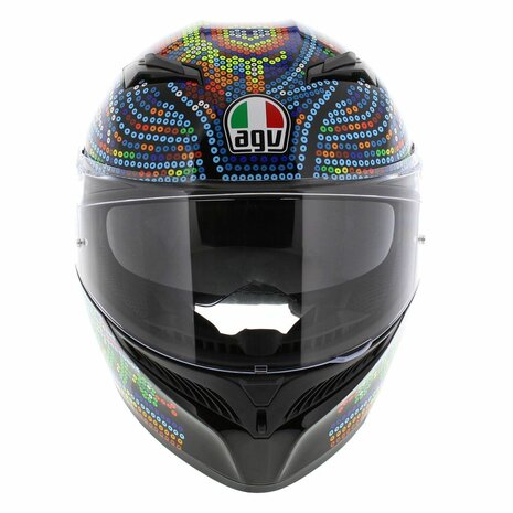 AGV K3 Rossi motorhelm Wintertest 2018