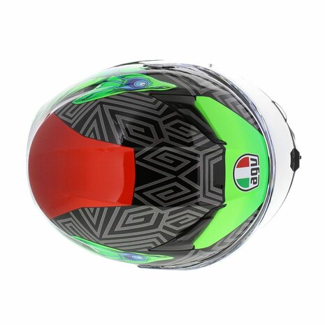 AGV K3 motorhelm Kameleon zwart rood groen