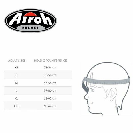 Airoh Helm Aviator 3 AMS² Push glans grijs blauw geel