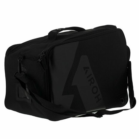 Airoh Helm Aviator 3 AMS&sup2; Push glans wit blauw rood - Maat S