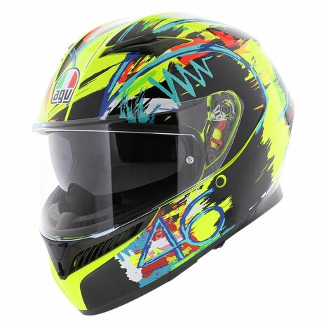 AGV K3 motorhelm Rossi Wintertest 2019