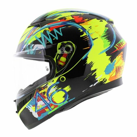 AGV K3 motorhelm Rossi Wintertest 2019