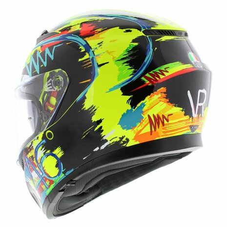 AGV K3 motorhelm Rossi Wintertest 2019