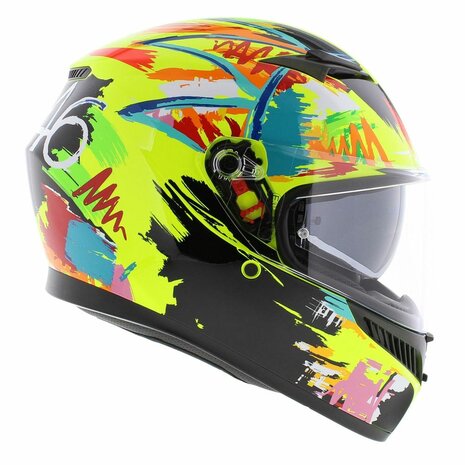 AGV K3 motorhelm Rossi Wintertest 2019