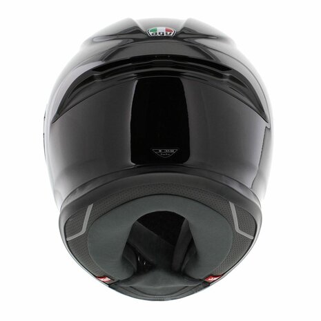 AGV K6 S Mono Glans Zwart motorhelm