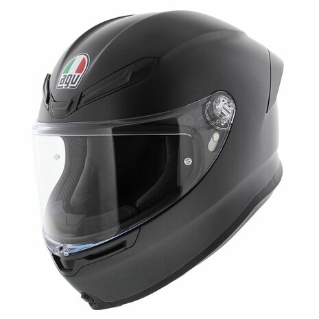 AGV K6 S Mono Mat Zwart motorhelm