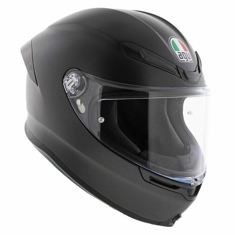 AGV K6 S Mono Mat Zwart motorhelm