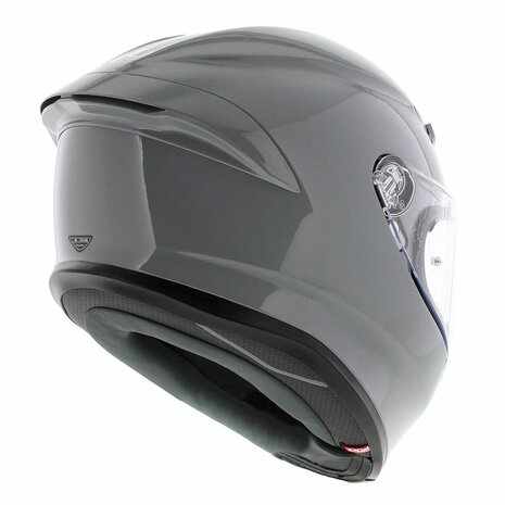 AGV K6 S Mono Glans Nardo Grey motorhelm