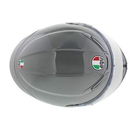 AGV K6 S Mono Glans Nardo Grey motorhelm