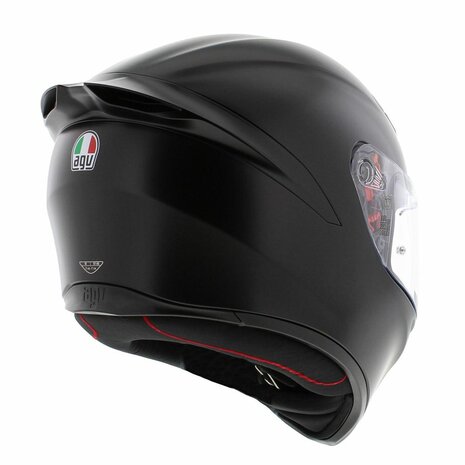 AGV K1 S mat zwart motorhelm