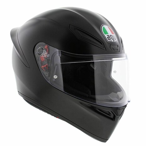 AGV K1 S mat zwart motorhelm