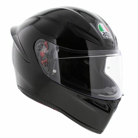 AGV K1 S glans zwart motorhelm