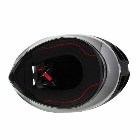 AGV K1 S glans zwart motorhelm