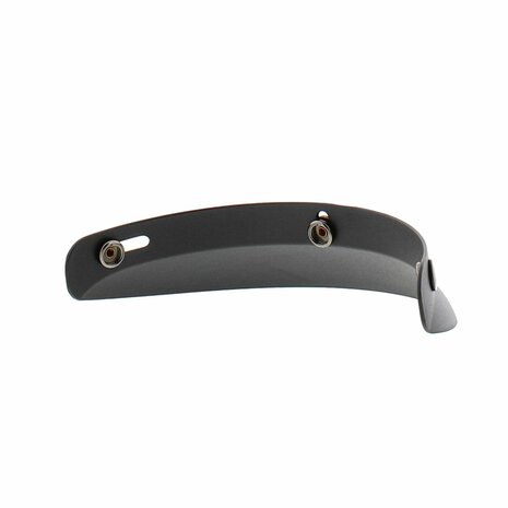Zonne klep helm kort model mat zwart