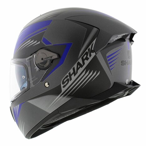 Shark Skwal 2 Helm Hallder mat antraciet blauw