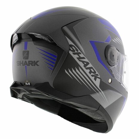 Shark Skwal 2 Helm Hallder mat antraciet blauw