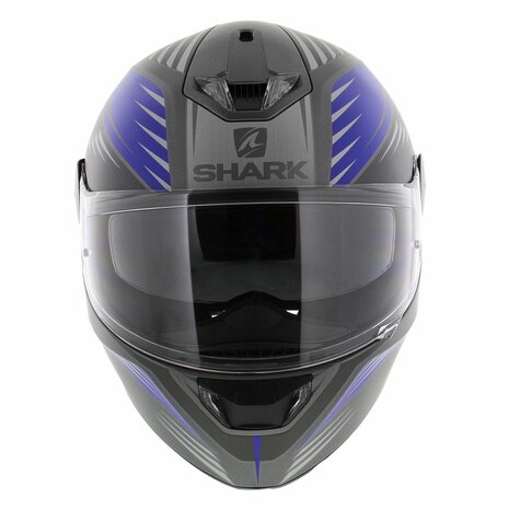 Shark Skwal 2 Helm Hallder mat antraciet blauw