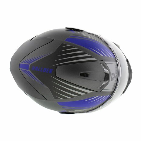 Shark Skwal 2 Helm Hallder mat antraciet blauw