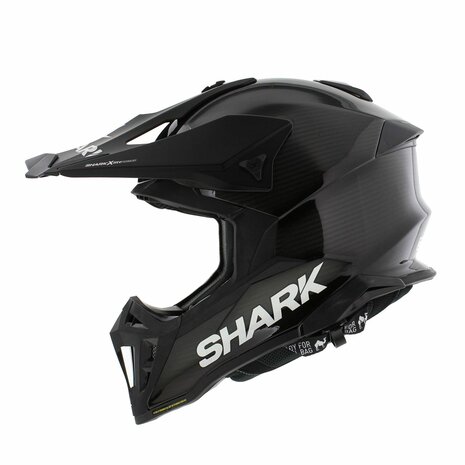 Shark Varial RS Glans Carbon Skin crosshelm zwart