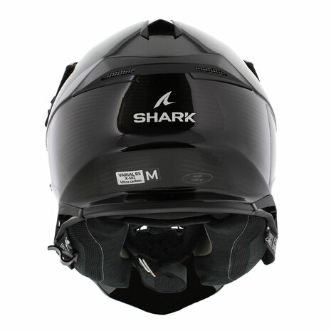 Shark Varial RS Glans Carbon Skin crosshelm zwart