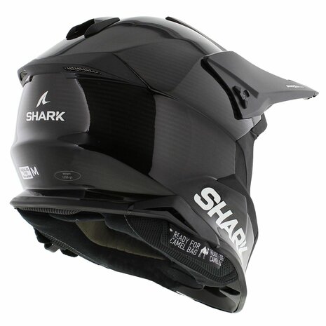 Shark Varial RS Glans Carbon Skin crosshelm zwart