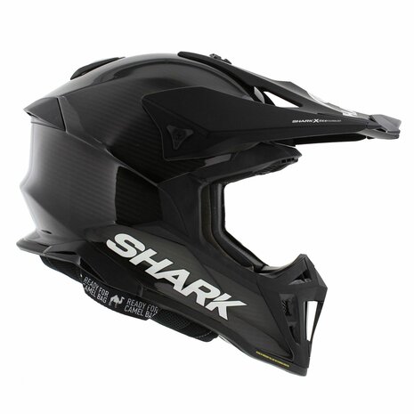 Shark Varial RS Glans Carbon Skin crosshelm zwart