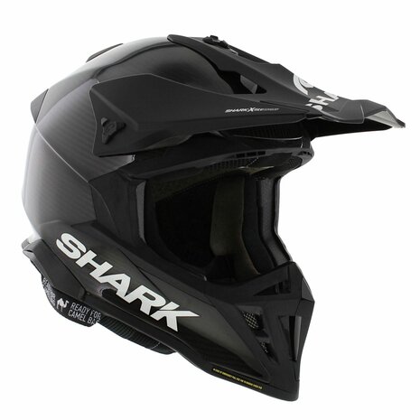 Shark Varial RS Glans Carbon Skin crosshelm zwart