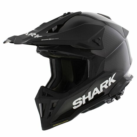 Shark Varial RS Glans Carbon Skin crosshelm zwart