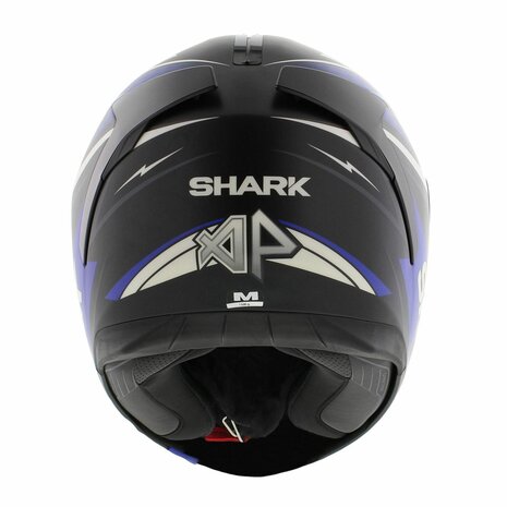 Shark Spartan 1.2 Adrian Parassol mat zwart blauw wit