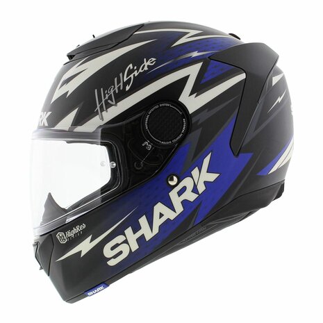 Shark Spartan 1.2 Adrian Parassol mat zwart blauw wit