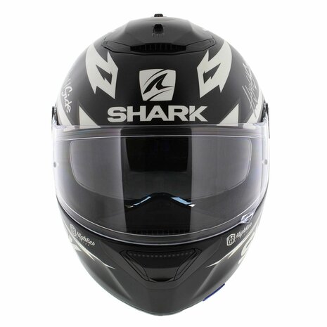 Shark Spartan 1.2 Adrian Parassol mat zwart blauw wit